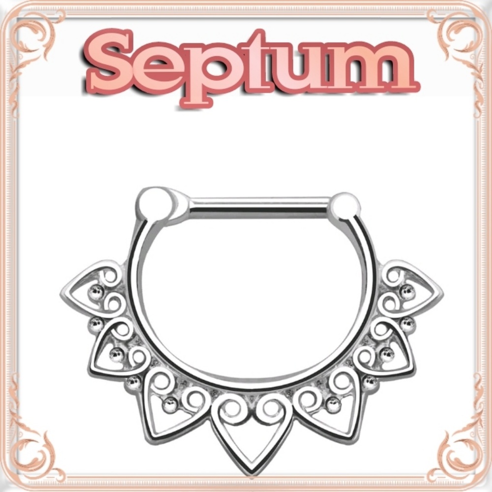 Stainless Steel Septum jewelry